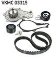 SKF Wasserpumpe + Zahnriemensatz VKMC 03315 für FORD FOCUS 3 MAX Van 2 DXA CB7 4