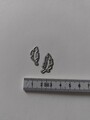 2er Set Stanzschablone/Prägeschablone kleine Federn