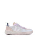 Veja Womens V-10 Trainer Jade White-Multico Suede