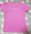 Benetton Mädchen T - Shirt Gr. 152/158 rosa