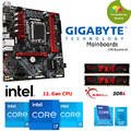 PC Aufrüstkit Bundle mit Intel CPU 12. Gen mit Gigabyte DDR4 B760 Mainboard