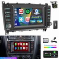 Für Mercedes Benz C/CLC W203 W209 Android 13 DAB+ Autoradio Carplay 2+32G BT KAM