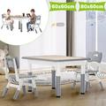 Kindersitzgruppe Kindertisch Hocker Tischgruppe Kinder Vorschüler mit 2 Stühle