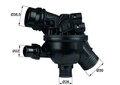 Thermostat Kühlwasser Kühlmittel für BMW E61 E91 Mahle Tm19102 2005 - 2013
