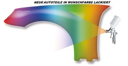 Kotflügel in Wunschfarbe LACKIERT passend für VW Caddy 3  03-10 Rechts/Links