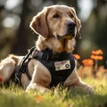  Hundetraining-Patch, bestickter Hundewesten-Aufnäher, Hunde-Applikation für