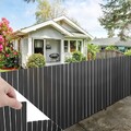 PVC Sichtschutzmatte Sichtschutz Sichtschutzzaun Deko Windschutz Zaunfolie  Zaun