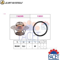 THERMOSTAT KÜHLMITTEL 7.8239 FÜR RENAULT MEGANE/Scénic/VAN/Hatchback/Van/Coach  