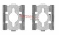2x METZGER 109-1600 Zubehörsatz Scheibenbremsbelag für OPEL Movano Bus (X70)