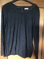 WOMEN limited by Tchibo - Langarmshirt Damen - schwarz mit silber - Gr. 36/38