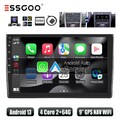 9" Carplay Android 13 64G Autoradio GPS RDS Kamera Für Audi A4 S4 B6 B7 2000-08