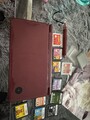 Nintendo DSi XL - Handheld Konsole Beardeux Rot / Dunkelrot | mit Spiegel 