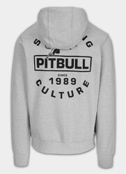 Pullover Sweatjacke Kapuzenpullover Pit Bull West Coast Physical Culture Grau