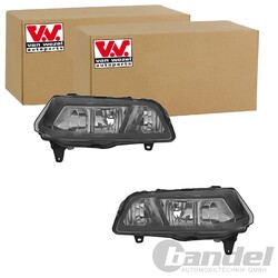 2x VAN WEZEL H8 NEBELSCHEINWERFER SET LINKS+RECHTS passend für VW POLO