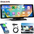 10.26" Zoll Tragbarer Apple CarPlay Android Auto Wireless Display Autoradio FM