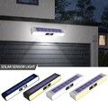 1-2er Solarleuchte Solarlampe mit Bewegungsmelder 120° LED Außen Fluter Strahler