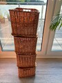 Längliche Weidenkörbe Aus Nichtraucherhaushalt **Wie Neu**