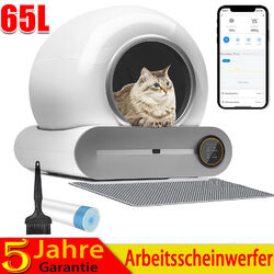 Katzenklo Selbstreinigende Katzentoilette 65L+9L Automatisch Wifi APP-Steuerung