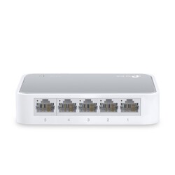 TP-Link TL-SF1005D 5-Port 10/100 Mbps Desktop Ethernet Switch/Hub, Ethernet Spli