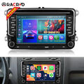 4+64G Carplay Autoradio Für VW GOLF 5 6 Touran Passat Tiguan Android 13 GPS NAVI
