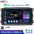 Für Smart Fortwo 451 2005-2010 Android 13 8+128G Autoradio GPS Navi 4G WIFI DAB+