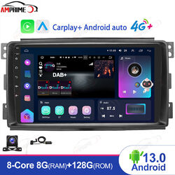 Für Smart Fortwo 451 2005-2010 Android 13 8+128G Autoradio GPS Navi 4G WIFI DAB+