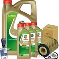 OE ORIGINAL VW ÖLFILTER+CASTROL LL 5W30 passend für 2.0TDI VW T6 BUS 84-204 PS