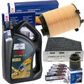 BOSCH FILTERSET+FUCHS 5W30 ÖL passend für A3 8P GOLF 6 TOURAN 1T3 OCTAVIA 1Z