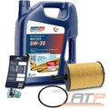 ÖLFILTER+5L EUROLUB WIV ECO SAE 5W-30 FÜR VW TRANSPORTER BUS T5 1.9 TDI 3.2 V6