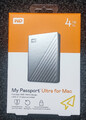 WD My Passport Ultra für Mac 4TB Festplatte USB WDBPMV0040BSL-WESN Neu in OVP