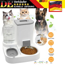Trinkbrunnen Haustier Automatisch Wasserspender Futternapf für Katzen Hunde