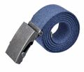 Stoffgürtel 100-150 cm Canvas Belt Jeans Gürtel schiebe schnalle 4 cm breit KMAK