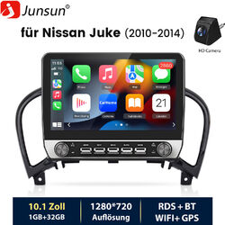 Carplay Android 13 Autoradio GPS Navi SWC Wifi BT KAM Für Nissan Juke 2010-2014