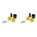2x TEDGUM Querlenkerlager Hinten für Volvo XC60 156 D4 D5 AWD V60 155 157 2.0