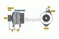 BOSCH 0 986 046 090 Lichtmaschine Generator LiMa 90A 14V für FIAT PUNTO (188)