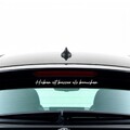 Haben ist besser als brauchen Aufkleber Vinyl Car Auto Sticker
