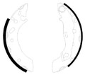 HELLA BREMSBACKEN-SATZ 180mm HINTERACHSE passend für FORD ESCORT FIESTA KA PUMA
