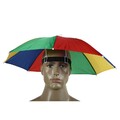 1x Neu Hände Angeln Sonne Wandern Schirm Kappe Regenschirm Outdoor Hut Faltbar