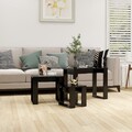 Satztisch Beistelltisch Couchtisch Nachttisch 3-tlg. Holzwerkstoff vidaXL
