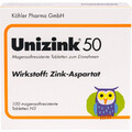 Unizink 50 magensaftresistente Tabletten 100 St - 03441638