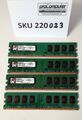 RAM / Arbeitsspeicher / Kingston / KVR800D2N6/2G / PC2-6400 / 4x2 GB
