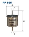 FILTRON Kraftstofffilter PP 865 Leitungsfilter für FORD ESCORT GFJ PUMA MAZDA KA