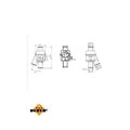 1x Thermostat, Kühlmittel NRF 725018 passend für FIAT OPEL VAUXHALL CHEVROLET