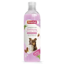 BEAPHAR 250 ml  Shampoo  für Hunde Welpen Entfilzung weiß schwarz braun