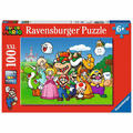 Ravensburger Kinderpuzzle Super Mario Fun, Puzzle mit XXL-Teilen, 100 XXL Teile