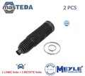 100 620 0018 FALTENBALGSATZ LENKMANSCHETTE MEYLE 2PCS FÜR AUDI A4 B7,A4 B6,8EC