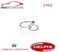 ABS SENSOR DREHZAHLFÜHLER PAAR DELPHI SS20111 2PCS I FÜR FORD FIESTA V,FUSION