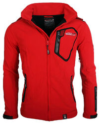 Geographical Norway Tsunami Herren Softshell Funktions Outdoor Jacke wasserfest