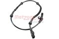 METZGER 09001291 Sensor, Raddrehzahl für FIAT,NISSAN,OPEL,RENAULT,VAUXHALL