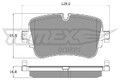 TOMEX Brakes Bremsbelagsatz, Scheibenbremse TX 18-24 für AUDI